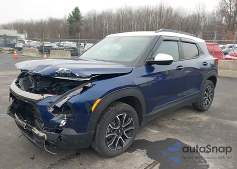 2023 Chevrolet Trailblazer Awd Activ z USA, uszkodzony, nr VIN KL79MSSL0PB084332